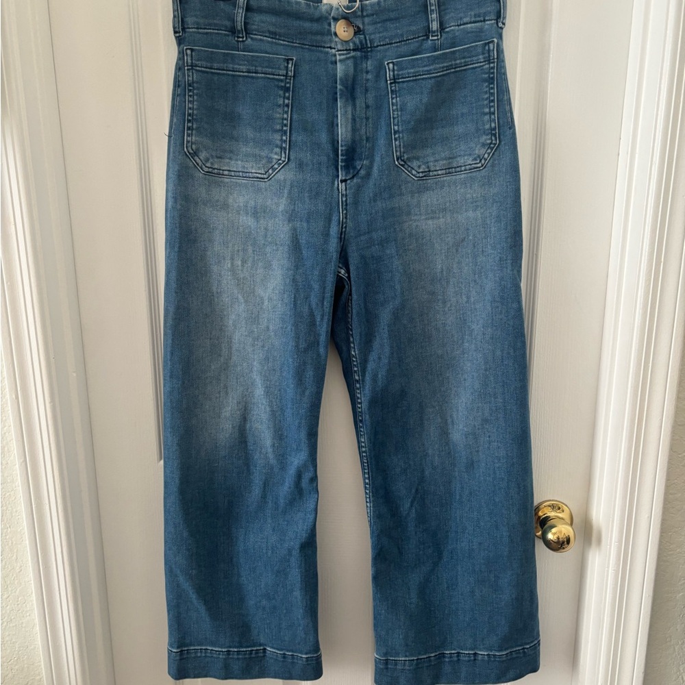 Anthropology Maeve Denim Cropped Jeans Size 29
